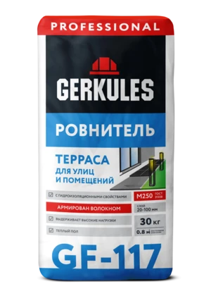 Ровнитель для пола Терраса GERKULES GF-117 PRO 30кг