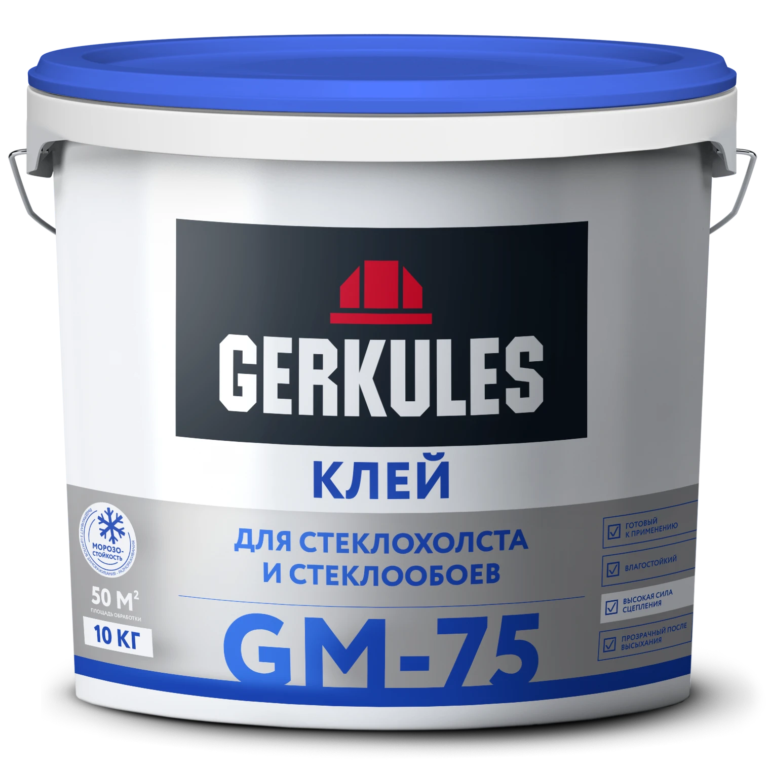Клей для стеклохолста и стеклообоев GERKULES GM-75 10кг